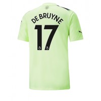 Fotbalové Dres Manchester City Kevin De Bruyne #17 Alternativní 2022-23 Krátký Rukáv